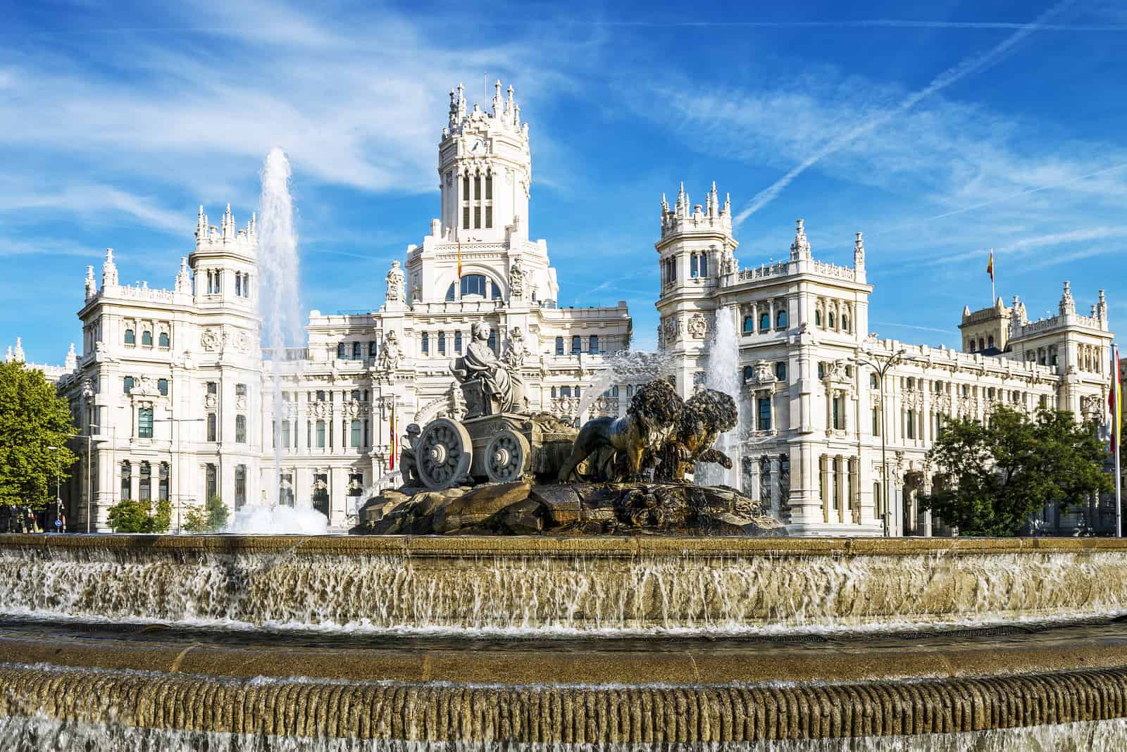 Palazzo de Cibeles in Madrid